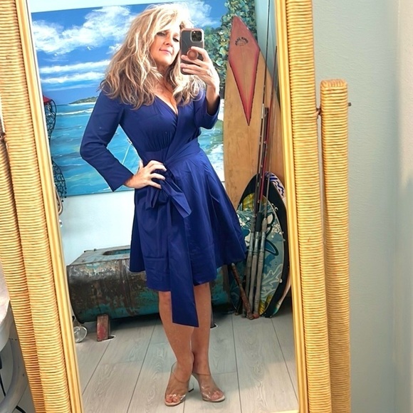 Diane Von Furstenberg, Rosina Wrap Dress, Excellent Condition, Size 8 - Picture 3 of 11